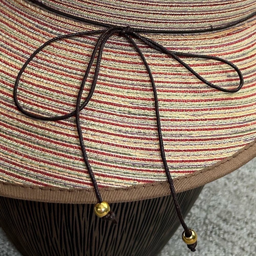 Peter Grimm BETH Wide Brim Sun Hat Cotton Nylon Blend OS Adjustable NEW - Picture 8 of 15